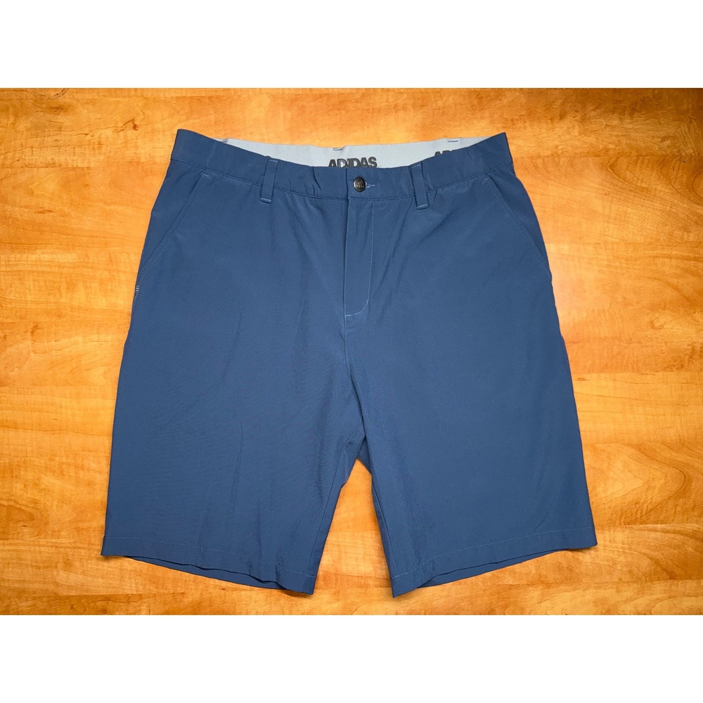 Adidas Mens Ultimate365 Golf‎ Shorts Blue Slate Size 34 Performance Athletic